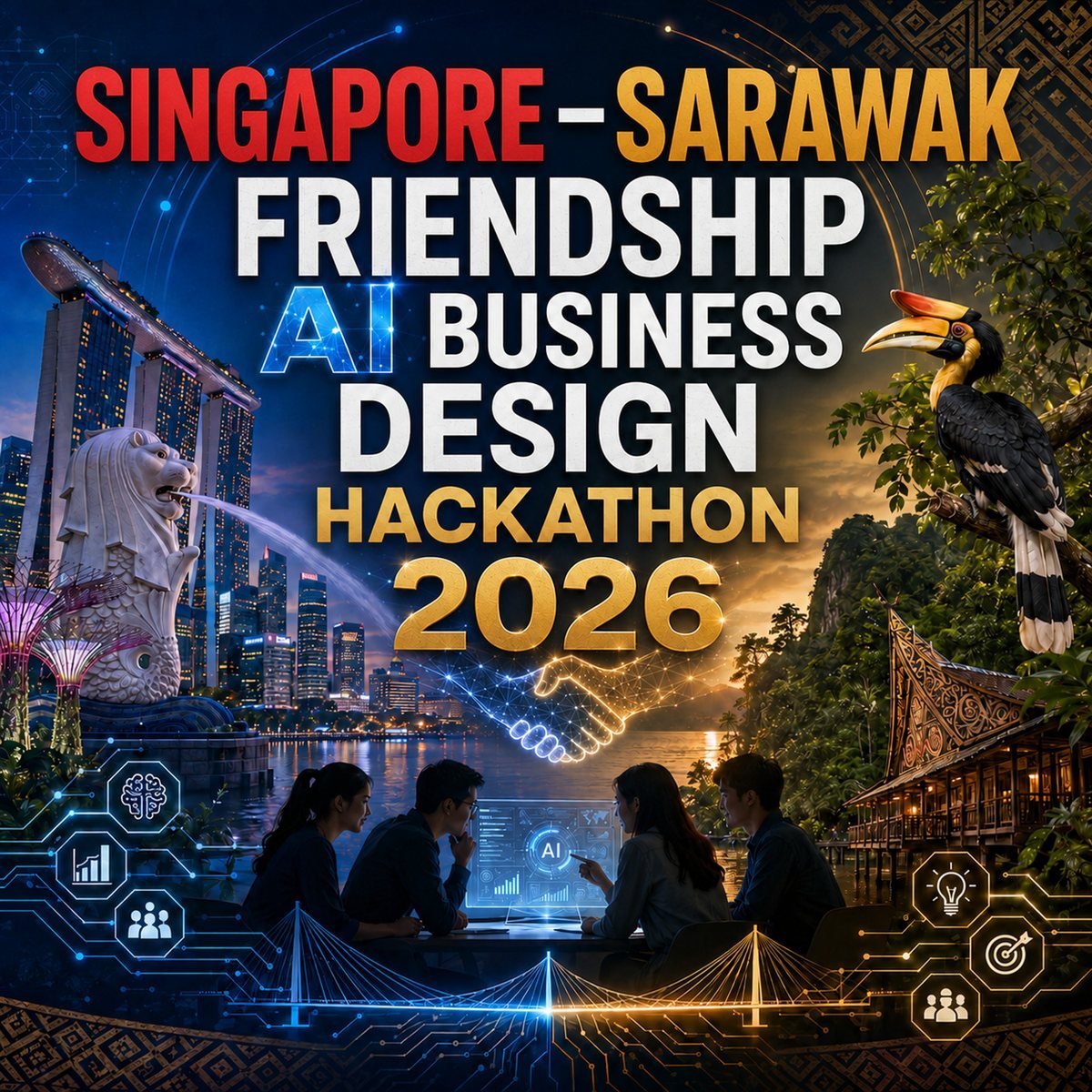 Singapore–Sarawak Friendship AI Business Design Hackathon 2026